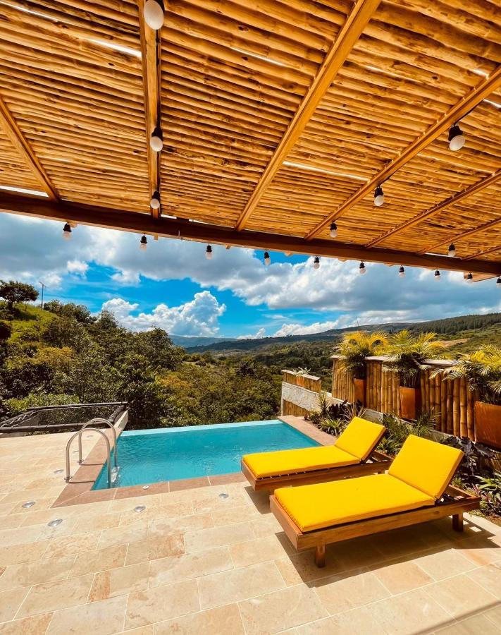 Hotel Campestre Palmas Del Zamorano 산힐 외부 사진
