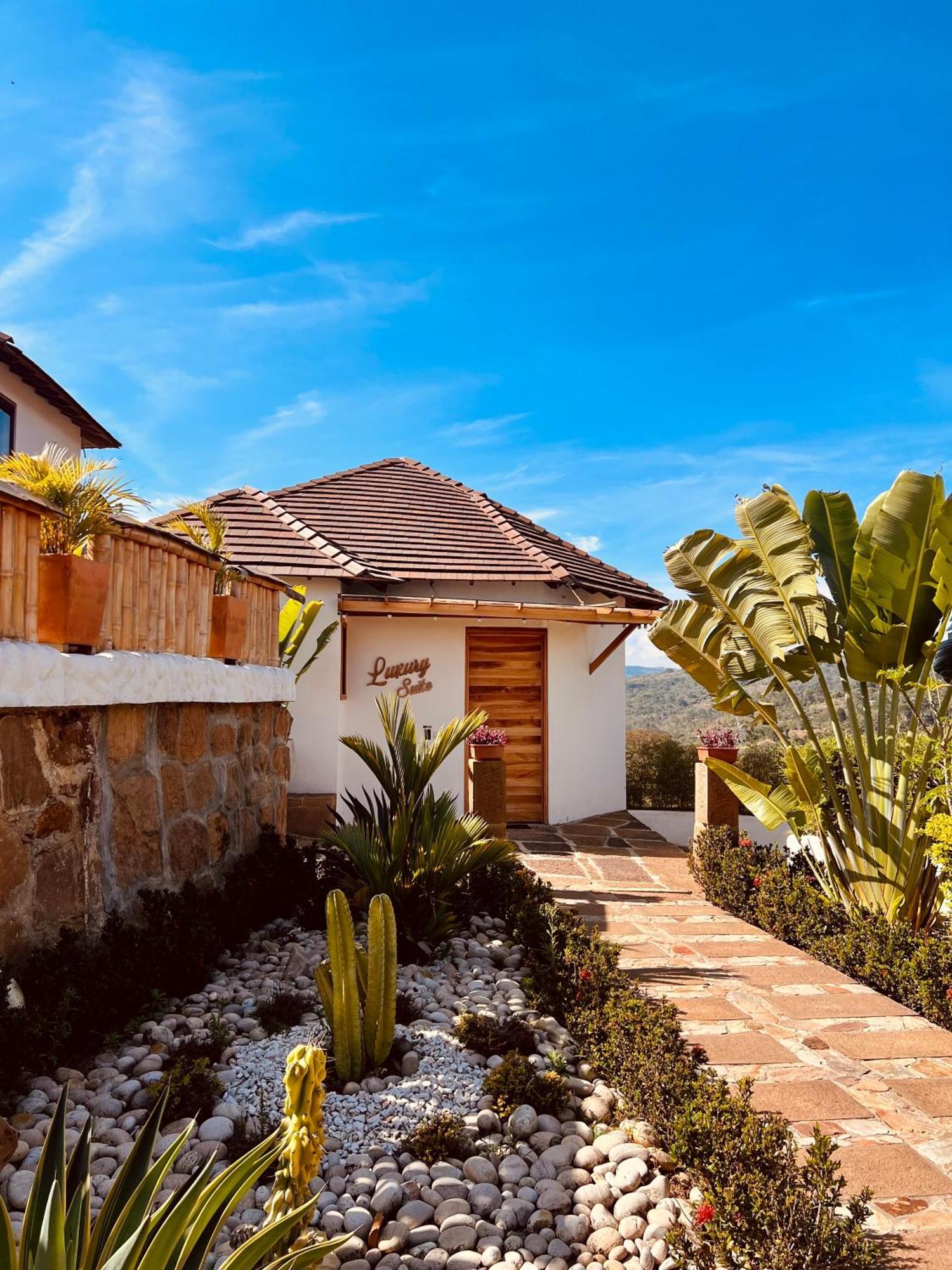 Hotel Campestre Palmas Del Zamorano 산힐 외부 사진